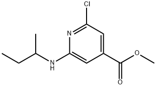 4-Pyridinecarboxylic acid, 2-chloro-6-[(1-methylpropyl)amino]-, methyl ester