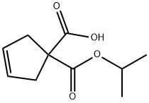 1-(isopropoxycarbonyl)cyclopent-3-ene-1-carboxylic acid
