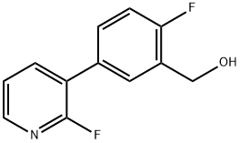 Benzenemethanol,2-fluoro-5-(2-fluoro-3-pyridinyl)-