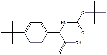 2-{[(tert-butoxy)carbonyl]amino}-2-(4-tert-butylphenyl)acetic acid