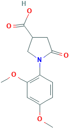 1-(2,4-Dimethoxy-phenyl)-5-oxo-pyrrolidine-3-carboxylic acid