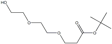 Propanoic acid, 3-[2-(2-hydroxyethoxy)ethoxy]-, 1,1-dimethylethyl ester