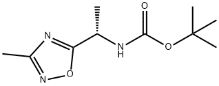 tert-butyl (S)-(1-(3-methyl-1,2,4-oxadiazol-5-yl)ethyl)carbamate