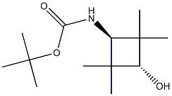 trans-tert-Butyl 3-hydroxy-2,2,4,4-(tetramethyl)cyclobutylcarbamate - B14549