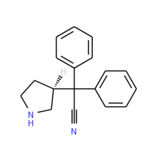 (3R)-α,α-Diphenyl-3-pyrrolidineacetamide