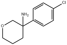 2H-Pyran-3-amine, 3-(4-chlorophenyl)tetrahydro-
