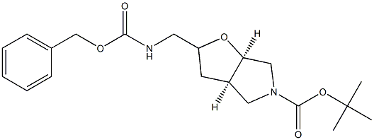 Cis-Tert-Butyl 2-((((Benzyloxy)Carbonyl)Amino)Methyl)Tetrahydro-2H-Furo[2,3-C]Pyrrole-5(3H)-Carboxylate