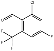 2-chloro-4-fluoro-6-(trifluoromethyl)benzaldehyde