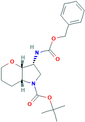 Racemic-(3R,3aR,7aR)-tert-butyl 3-(((benzyloxy)carbonyl)amino)hexahydropyrano[3,2-b]pyrrole-1(2H)-carboxylate