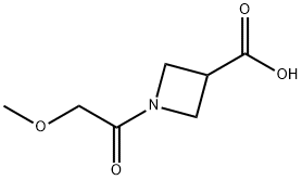 3-Azetidinecarboxylic acid, 1-(2-methoxyacetyl)-