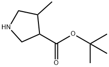 3-Pyrrolidinecarboxylic acid, 4-methyl-, 1,1-dimethylethyl ester