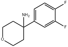 4-(3,4-Difluorophenyl)tetrahydro-2H-pyran-4-amine