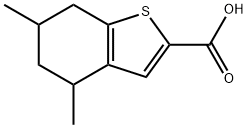 4,6-dimethyl-4,5,6,7-tetrahydro-1-benzothiophene2-carboxylic acid