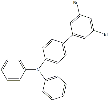 3-(3,5-二溴苯基)-9-苯基-9H-咔唑