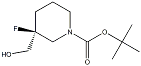 tert-butyl (3S)-3-fluoro-3-(hydroxymethyl)piperidine-1-carboxylate