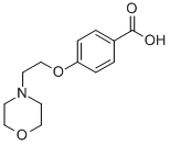 4-[2-(4-Morpholinyl)ethoxy]benzoic acid