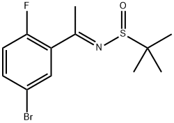 (R)-N-(1-(5-溴-2-氟苯基)亚乙基)-2-甲基丙烷-2-亚磺酰胺