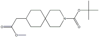 3-Azaspiro[5.5]undecane-9-acetic acid, 3-[(1,1-diMethylethoxy)carbonyl]-, Methyl ester