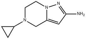 5-cyclopropyl-4,5,6,7-tetrahydropyrazolo[1,5-a]pyrazin-2-amine