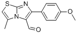 6-(4-甲氧基苯基)-3-甲基咪唑并[2,1-b][1,3]噻唑-5-甲醛