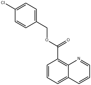 8-Quinolinecarboxylic acid, (4-chlorophenyl)methyl ester