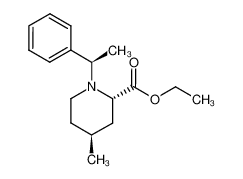 [2S-[1(S*),2α,4β]]-4-Methyl-1-(1-phenylethyl)-2-piperidinecarboxylic Acid Ethyl Ester