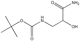 叔-丁基 (3-氨基-2-羟基-3-氧亚基丙基)氨基甲酯
