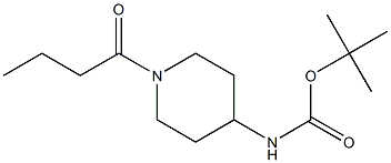 4-(BOC-AMino)-1-butanoylpiperidine