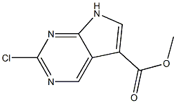 2-chloro-7H-Pyrrolo[2,3-d]pyriMidine-5-carboxylic acid Methyl ester