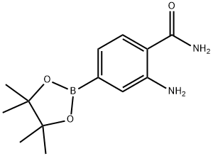 Benzamide, 2-amino-4-(4,4,5,5-tetramethyl-1,3,2-dioxaborolan-2-yl)-