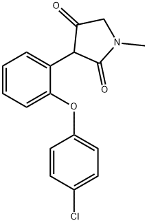 3-(2-(4-chlorophenoxy)phenyl)-1-Methylpyrrolidine-2,4-dione