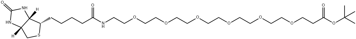 Biotin-peg6-t-butylester