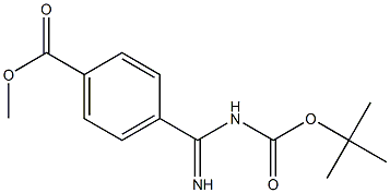 Methyl-4-[(N-BOC-amidino)]benzoate