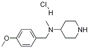 N-(4-甲氧基苄基)-N-甲基哌啶-4-胺盐酸盐