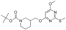 3-(6-Methoxy-2-Methylsulfanyl-pyriMidin-4-yloxyMethyl)-piperidine-1-carboxylic acid tert-butyl ester