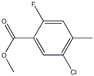 5-氯-2-氟-4-甲基苯甲酸甲酯