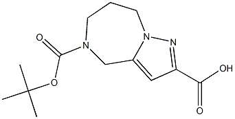 5-(叔-丁氧羰基)-5,6,7,8-四氢-4H-吡唑并[1,5-A][1,4]二氮杂卓-2-羧酸