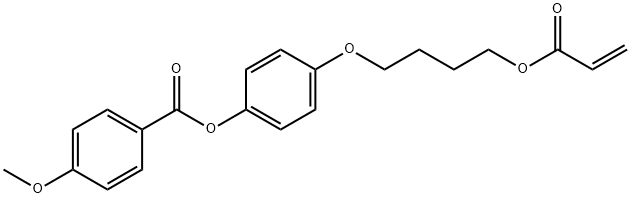 Benzoic acid, 4-methoxy-, 4-[4-[(1-oxo-2-propen-1-yl)oxy]butoxy]phenyl ester