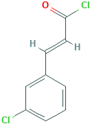 2-propenoyl chloride, 3-(3-chlorophenyl)-, (2E)-
