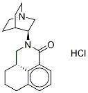 [R-(R*,S*)]-2-(1-Azabicyclo[2.2.2]oct-3-yl)-2,3,3a,4,5,6-hexahydro-1H-benz[de]isoquinolin-1-one monohydrochloride