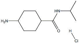 Cyclohexanecarboxamide, 4-amino-N-(1-methylethyl)-, hydrochloride (1:1), cis-
