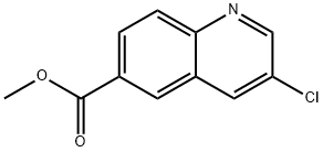 6-Quinolinecarboxylic acid, 3-chloro-, methyl ester