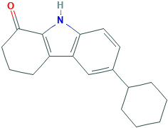 6-Cyclohexyl-2,3,4,9-tetrahydro-1H-carbazol-1-one