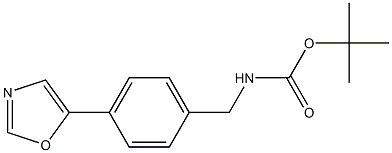 tert-butyl 4-(oxazol-5-yl)benzylcarbamate