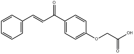 Acetic acid, [4-(1-oxo-3-phenyl-2-propenyl)phenoxy]-, (E)- (9CI)