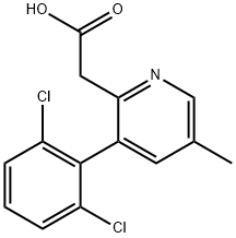 3-(2,6-Dichlorophenyl)-5-methylpyridine-2-acetic acid