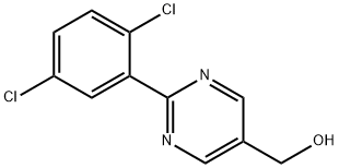 2-(2,5-Dichlorophenyl)pyrimidine-5-methanol