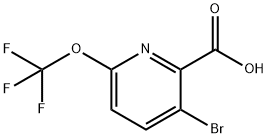 3-Bromo-6-(trifluoromethoxy)pyridine-2-carboxylic acid