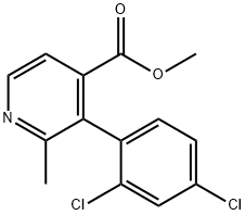 Methyl 3-(2,4-dichlorophenyl)-2-methylisonicotinate
