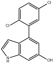 4-(2,5-Dichlorophenyl)-6-hydroxyindole